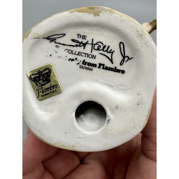 Vintage Emmett Kelly Jr. Flambro Violinist 5.5” Figure Statue - Picture 3 of 5